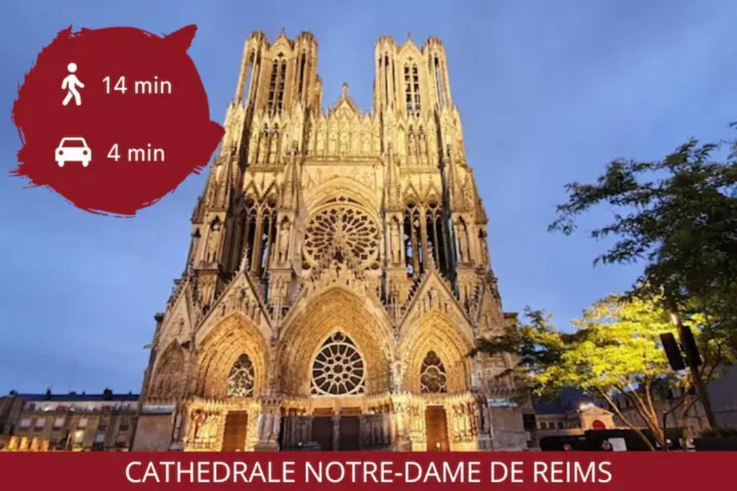 Cocon Luxe - Sauna&Balnéo au cœur de Reims Extérieur photo
